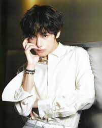 Tae On Instagram Like Wtf Was That Stare For And Omg His Curly Hair Im Living Rn Curly Hair Styles Black Hair Boy Black Hair Aesthetic