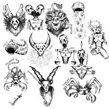 But reducing the world around us to an overly simplified black and white model is a thankless job. Creepy Zodiac Signs By Shockphy On Deviantart
