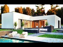 Contemporary house plans, on the other hand, typically present a mixture of architecture that's popular today. 179m Synthesize The Ideas Design Single Storey Houses With Flat Roofs Unique Modern Youtube Flat Roof House Designs Flat Roof House Modern Bungalow House