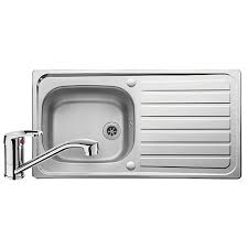 Buy the newest kitchen sink with the latest sales & promotions ★ find cheap offers ★ browse our wide selection of products. Leisure Linear 1 Bowl Reversible Stainless Steel Kitchen Sink And Single Lever Tap Pack Wickes Co Uk