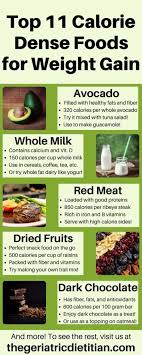 It's been linked to an increased risk of conditions such as obesity, type 2 diabetes, depression and cancer. Top 11 Calorie Dense Foods For Weight Gain The Geriatric Dietitian