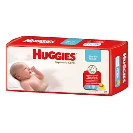 Huggies Pañal Supreme Care RN P x 30
