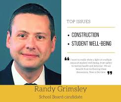 Randy Grimsley wants to continue to put his knowledge and experience to  good use in a second term