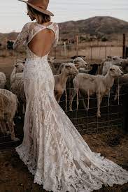 Willow Bohemian Lace Wedding Dress Long Sleeve Bohemian Wedding Dress Bohemian Wedding Dress Lace Wedding Dress Trends