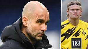 Manchester city dreht partie bei borussia dortmund. Maybe He S A Fan Of Haaland Man City Boss Guardiola Reacts To Referee Asking For Dortmund Star S Autograph Goal Com