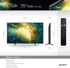 Ips vs va chroma subsampling aspect ratio resolution: Amazon Com Sony X750h 55 Inch 4k Ultra Hd Led Tv 2020 Model Electronics
