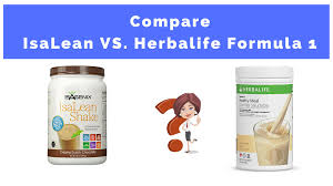 My Comparison Isagenix Isalean Shake Vs Herbalife Formula 1