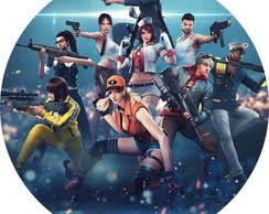 Garena free fire has been very popular with battle royale fans. Painel Redondo Free Fire No Elo7 Atelier Toque Final 12e71e2