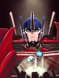 Optimus Prime W Earth And Cybertron By Robots N Stuff Transformers Optimus Transformers Optimus Prime Optimus Prime