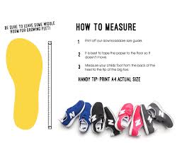 small talk new balance size guide