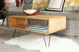 The sebring coffee table is a gorgeous accent for your dining room. Remodelaholic Thrifted Cubbies To Mid Century Modern Coffee Table