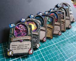 The most important component for making your own hearthstone inn is, of course, the cards. 3d Shadow Box Hearthstone Cards 5 Steps With Pictures Instructables