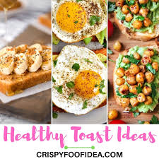 Use your favorite yogurt to fill the cups and top with fresh fruit of your choice! 20 Healthy Toast Ideas For Morning Breakfast Crispyfoodidea