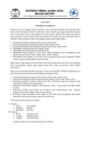 Contoh Berita Acara Pembentukan Koperasi Serba Usaha Seputar Bentuk