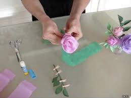 Comment faire une fleur en papier crépon ? Comment Fabriquer Des Roses En Papier Crepon Apprendre Facile