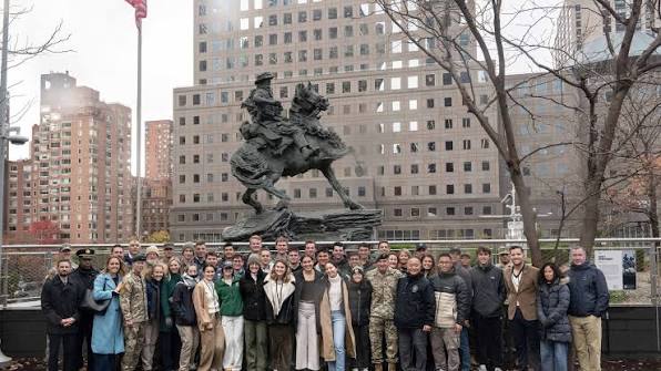 We're meeting here at the Horse Soldier statue because of its symbolism of  special operations ingenuity and operational partnerships,” said USSOCOM  Commander Gen. Bryan Fenton. “As you begin your military careers, let