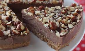No Bake Nutella Cheesecake Recipe Dessert Recipes Easy Desserts Nutella Recipes