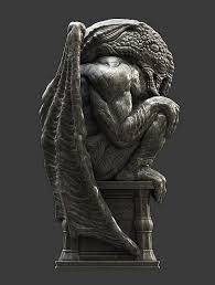 Cthulhu Statuette 3d Cgtrader