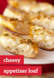 Cheesy Appetizer Loaf Recipe Cheesy Appetizer Recipes Appetizer Recipes