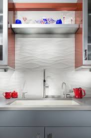3d Textured Tiles Kitchen Backsplash Designs Kitchen Credenza Kitchen Interior