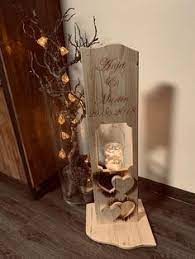Hochzeit ausgefallene holzdeko / holz aufsteller willkommen schild holzbalken. 630 Holzdeko Ideen In 2021 Holzdeko Bastelarbeiten Basteln Mit Holz