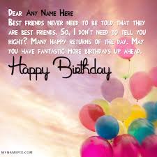 Simple Birthday Note For Friend New Happy Birthday Wishes With Name Happy Birthday Wishes Birthday Wishes With Name Birthday Wishes