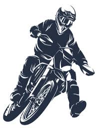 Mountain biking sports team logo maker. Gympie Motorcycle Club