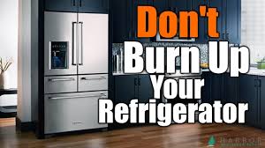 Any ideas as to where this water can be coming from? Built In Refrigerator Ventilation Clearances Don T Burn Up Your Refrigerator The Handyman Youtube