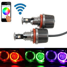 This process will also carry over to halogen and zenon bulbs. 72w H8 Rgb Color Change Wifi Control Led Angel Eyes Halo Ring Marker Headlight Bulb For Bmw E82 E87 E83 1 3 5 Series X3 X5 X6 Z4 Angel Eyes Halo Led Angelled Angel