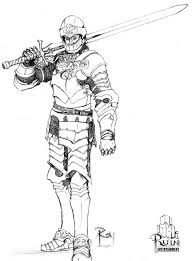 In the snes version, evasion bonuses have no effect due to the evade bug. Knight In Armor Drawing At Paintingvalley Com Explore Collection Of Knight In Armor Drawing