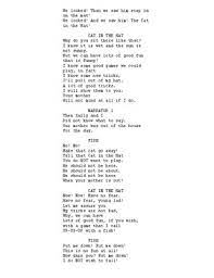 Cat In The Hat Reader S Theatre Script By Kevin Sheehan Tpt