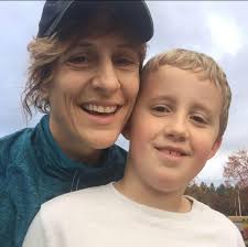 Turkey trot then…and now! Starting off the day in gratitude for my family!