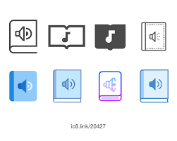 Free Flat Audio Book Icon Of Windows 10 Available For Download In Png Svg And As A Font Icons Uidesign Design Graphicdesig Audio Books Book Icons Books