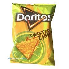 Review Twisted Lime Doritos Doritos Impulsive Buy Tortilla Chips
