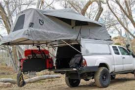 Camping Shell What It Is The Tacoma Habitat Shell From At Overland Equipment Features A 15 Foot Long Tent It S Bo Overland Truck Overlanding Overland Vehicles