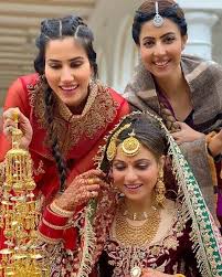 Maybe you would like to learn more about one of these? Inside Gurdas Maan S Son Gurickk G Maan And Simran Kaur Mundi S Wedding Simran Kaur Mundi Indian Bridal Fashion Punjabi Wedding Dress