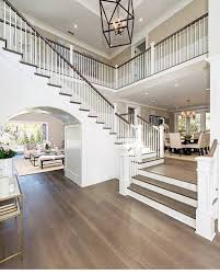 I Like The White Accented Boards On The Face Of The Steps Of The Stairs With The Hardwood On Top Acce In 2020 Dream Home Design Dream House Rooms Dream House Interior
