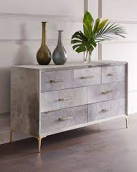 Modern carafes and tumblers or tall candles will also give your dresser the height it wants. A Modern Dresser Proves That Style And Function Are One And The Same Architectural Digest
