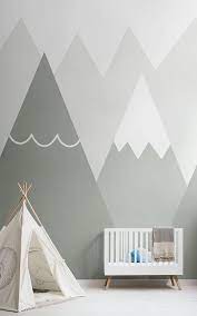 Baby wallpaper comes in a variety of beautiful and unique colors and patterns. Kids Wallpaper Childrens Wallpaper Hovia Scandinavian Kids Rooms Simple Kids Bedrooms Kids Wallpaper
