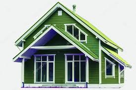 Project House Construction Frame Mockup Two Floors Isolate Stock Photo Sponsored Construction Frame Home Construction House Under Construction House