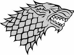 Game Of Thrones House Stark Banner House Stark Stark Sigil