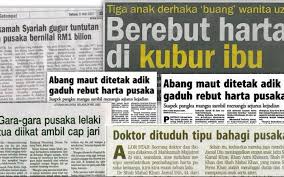 Faraid di dalam pembahagian harta pusaka. Bolehkah Kita Agih Harta Pusaka Sama Rata Tanpa Mengikut Hukum Faraid Majalah Labur