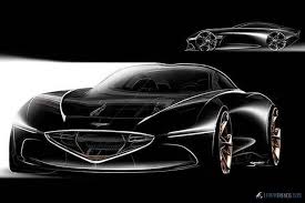Genesis Essentia Concept Sketch By Samir Sadikov Concept Car Design Car Drawings Car Design