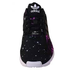 Black And Gold Adidas Zx Flux Womens Adidas Zx Flux Wmns Galaxy Black Casual Running Shoes Adidas Women Casual Shoes
