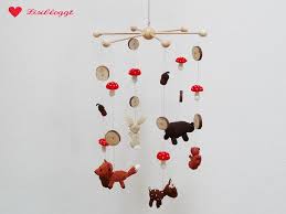 Anleitung baby mobile selber machen nähen little things von mobile selber basteln baby bild. Anleitung Wald Mobile Teil 1 Fuchs Und Reh Hakeln Lisibloggt