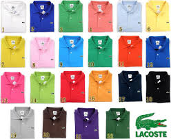 Lacoste Polo Shirts A Color For Every Occasion In 2019