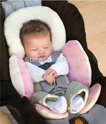 J G Chen Baby Multi Purpose Cart Comfortable Cushion Dual Use Adjustable Baby Car Pillow Child Safety Seat Mat Baby Car Seats Baby Support Pillow Baby Support