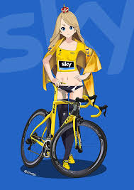 tumblr nz86qb8hxy1tl5koao1 1280 jpg 723 1023 サイクリングアート 自転車アート バイク アニメ