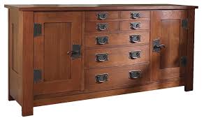 Sears carries a large selection of designs, ranging from vintage styles made of rustic wood to modern some kitchen buffets also feature wine racks, so you can also have your favorite varietals always ready. Syracuse Sideboard Mission Collection Stickley Furniture