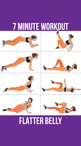 Flatter Belly Video Abs Workout Workout Videos Belly Workout